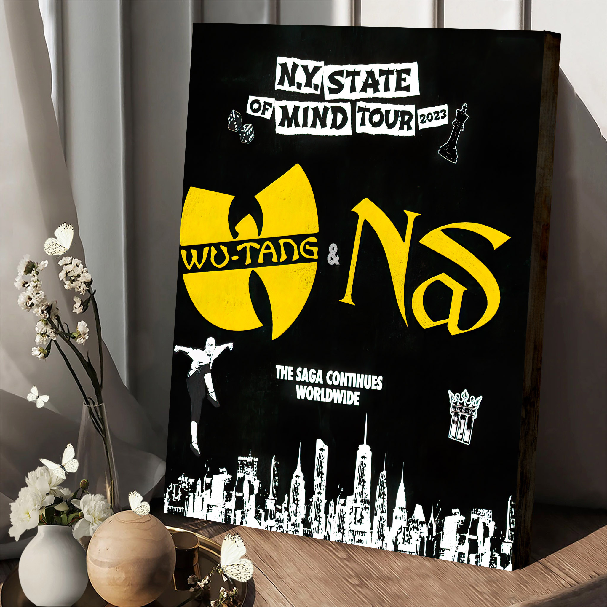 Wutang Clan Nas N Y State Of Mind Tour The Saga Continues