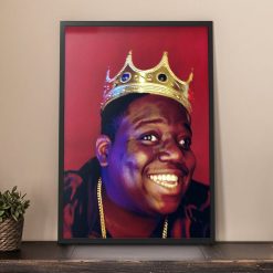 B.I.G King Of Rap Poster Canvas