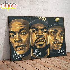 Dr. Dre, Ice Cube, Eazy-E Artwork Canvas