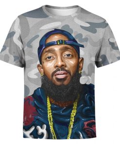 Nipsey Hussle Snoop Dogg 3D Shirt Hip Hop All Over Print Apparel
