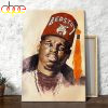 The Notorious B.I.G Bed Stuy Poster Canvas