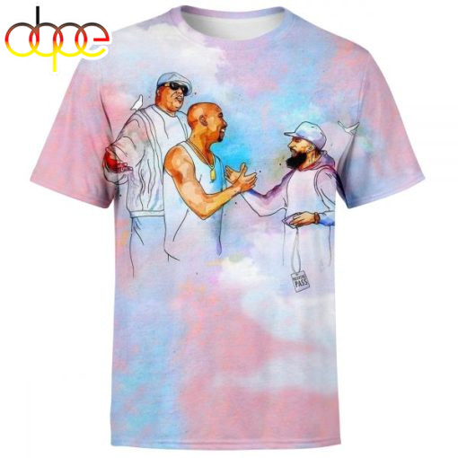 3D SHIRT -Shakur dear mama Hip Hop 80s Vintage Custom Graphic High Quality Polyester Printful