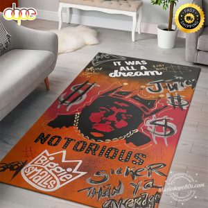 Notorious Big It Was All A Dream Rug