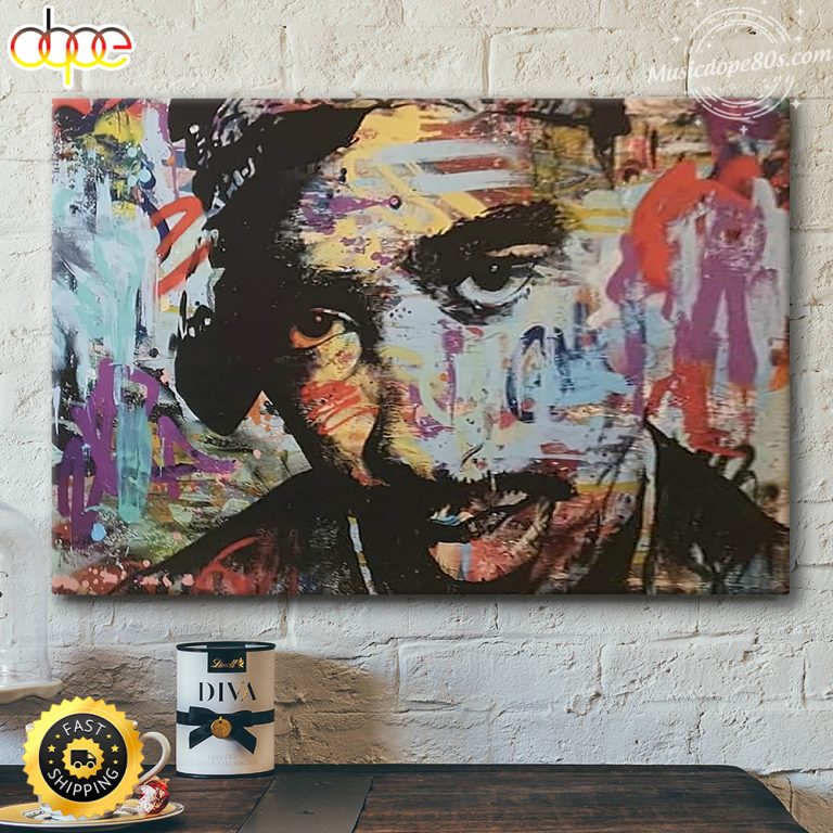 2Pac Thuglife Color Oil Painting Canvas Poster