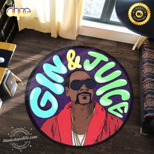 Snoop Dogg 80s Gin & Juice Song Hip-hop Rug