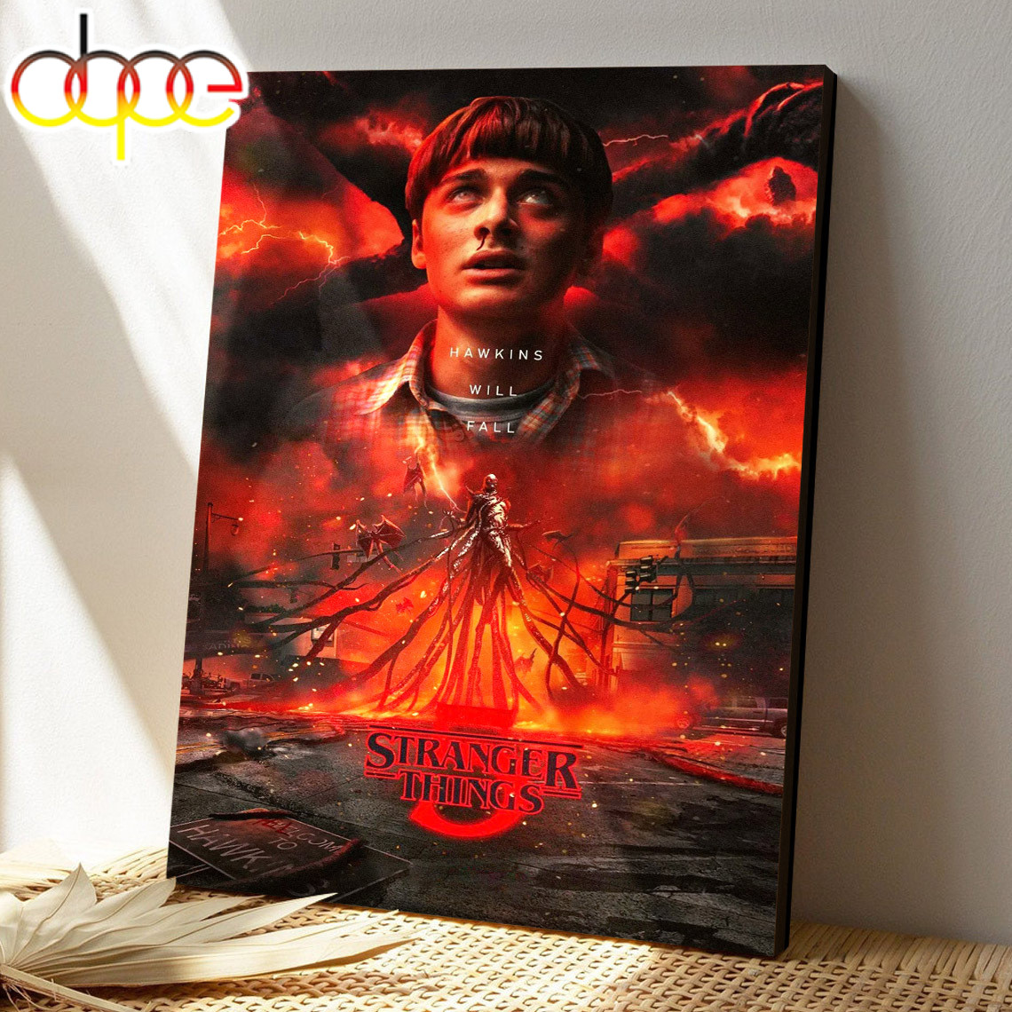 Stranger Things 5 Will Byers The Last Victim Poster Canvas - Kaiteez