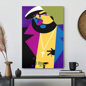 The Notorious B.I.G. for Rolling Stone Hip-hop 90s Poster Canvas