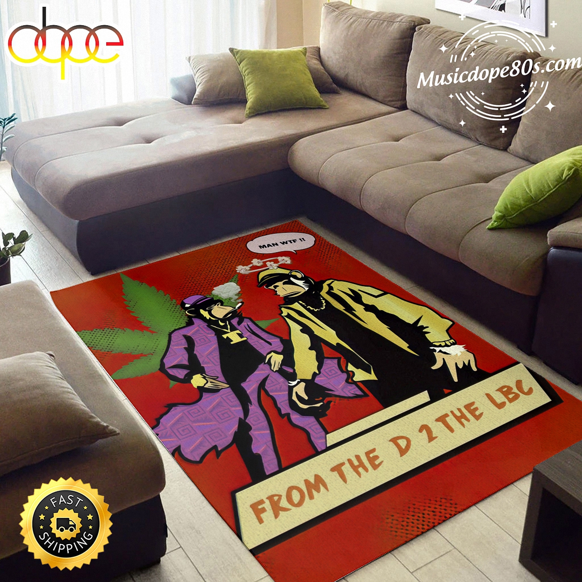 Supreme X Deadpool Living Room Area Carpet Supreme Rug Home Decor