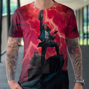 Eddie Stranger Things 4 3D Shirt All Over Print
