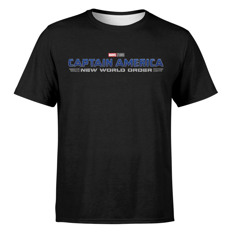 Captain America New World Order 2024 Logo T Shirt