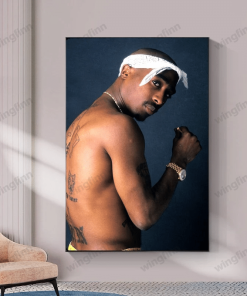 Tupac Shakur 2Pac Music Pop Poster/Canvas Wall Art Decor