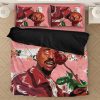Tupac Shakur Holding Rose Painting Bedding Set
