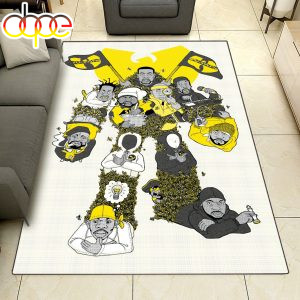 Wu-tang Clan Robots From The Members White Rug