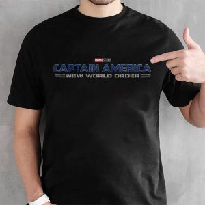 Captain America New World Order 2024 Logo T Shirt