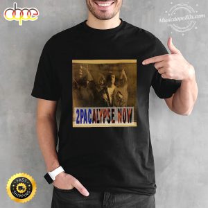Tupac Shakur 2Pacalypse Now Black Unisex T-shirt