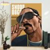 Snoop Dogg 80s Pop Smoke Hip Hop Poster Canvas