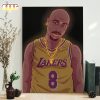 08 Tupac Shakur Los Angeles Lakers Poster Canvas