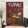 Tupac Shakur Thug Life Hip-hop Poster Canvas