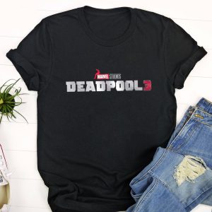Marvel Studios' Deadpool 3 Official Logo Unisex T Shirt