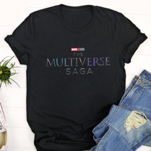 Marvel Studios The Multiverse Saga Official Logo Unisex T Shirt
