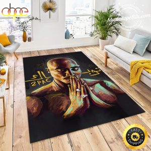 2pac Makaveli Only God Can Judge Me Rug