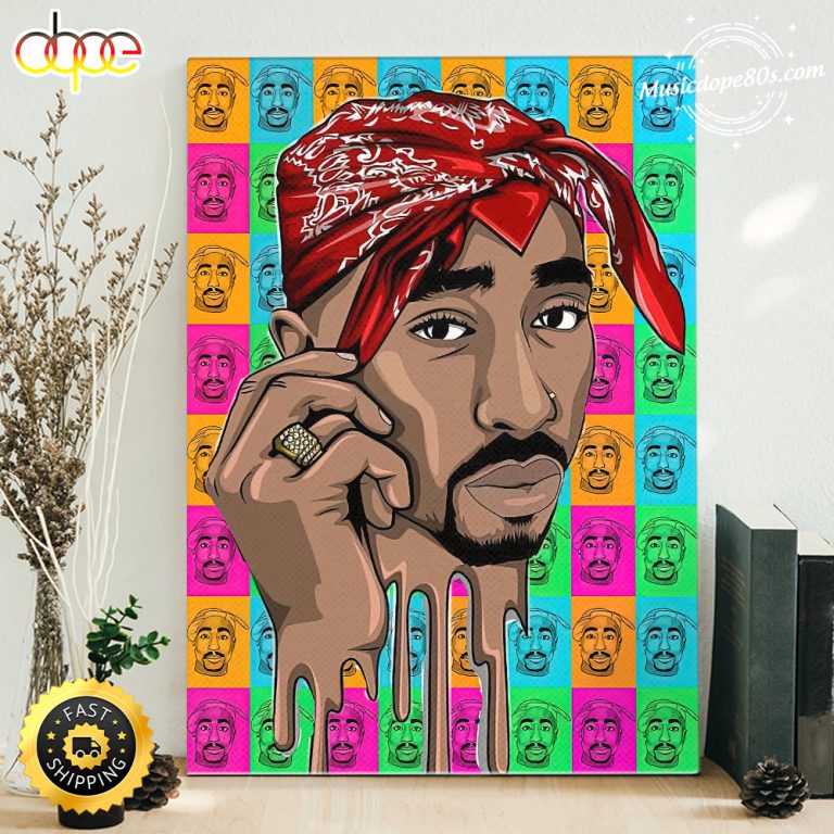 2pac Shakur Hip Hop Art Poster Canvas