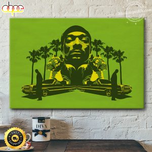 The Doggfather Hip Hop 90s poster canvas