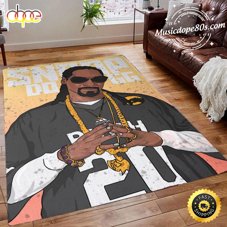 Snoop Dogg Hip Hop Favorite Rapper Rug