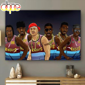 Kings of NY 80’s Hip Hop Poster Canvas