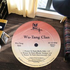 Wu Tang Clan Protect Ya Neck Album Rug