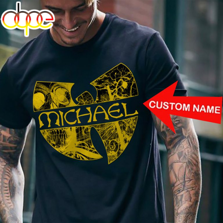 Wu-tang Clan Custom Name Logo Unisex T-shirt