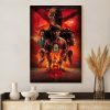 Hawkins Will Fall Stranger Things 5 2024 Poster Canvas