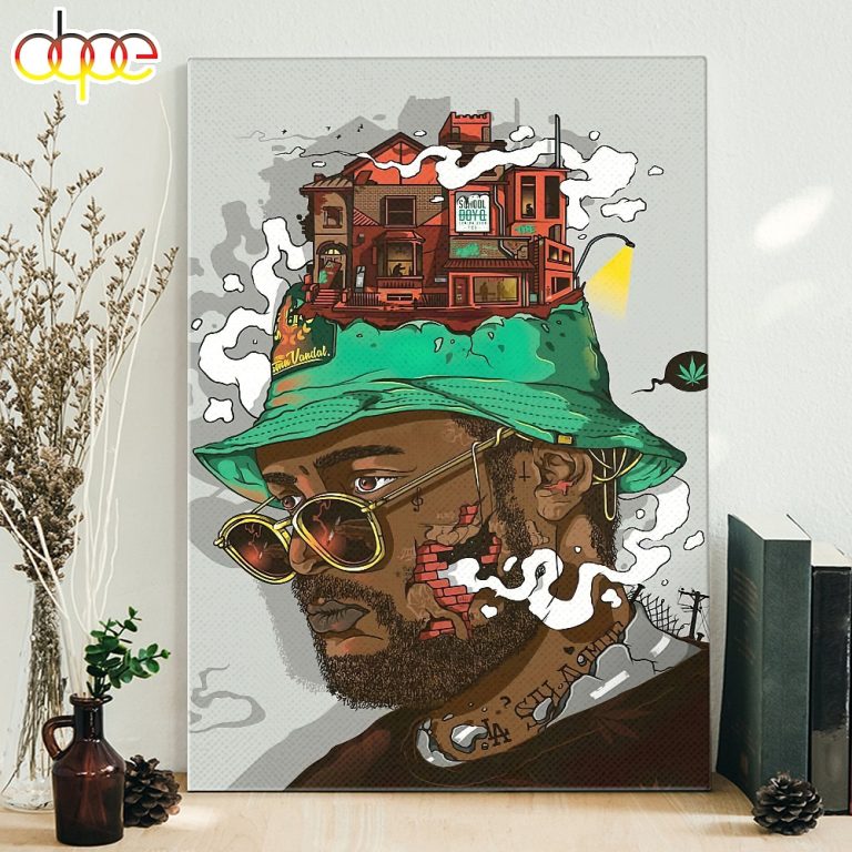 SchoolBoy Q Art Hip Hop 90s Poster Canvas Painting