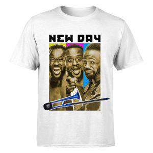 WWE Kofi Kingston Xavier Woods Big E New Day T Shirt