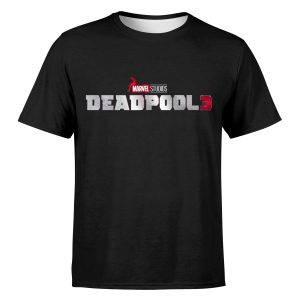 Marvel Studios' Deadpool 3 Official Logo Unisex T Shirt