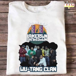 wu-tang clan laketown shakedown 2022 t-shirt