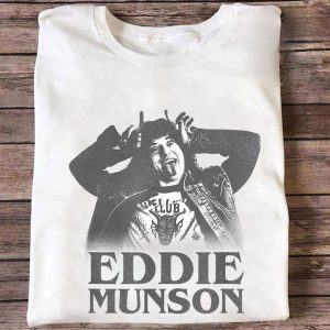 Stranger Things 4 Eddie Munson Demon Horns T Shirt