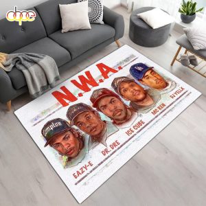 Nwa Members Hip-hop Rug