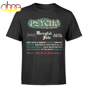 Mercyful Fate Psycho LV 2022 T-shirt