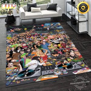 Ultimate 90s Back Print Rug Carpet