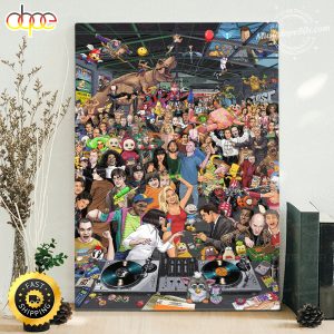 Ultimate 90s Back Print Poster Canvas