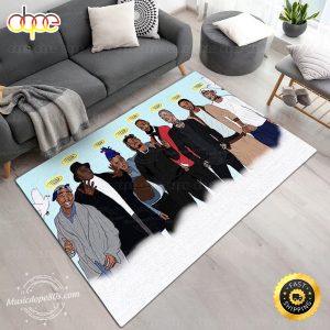Tribute To Rap Legends And Pioneers Rug