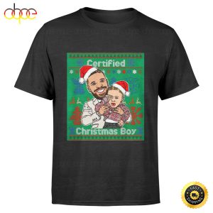 Drake Santa Christmas Boy T-shirt