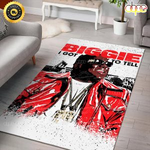 Biggie I Got A Story To Tell Poster Film Rug