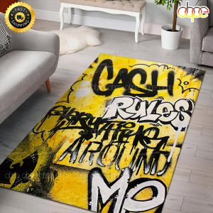 Wu Tang Cream Rap Music Quote Rug Carpet
