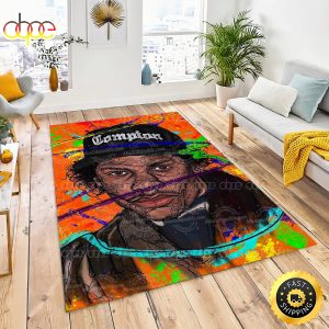 Eazy E Straight Outta Compton 90s Hip-hop Rug Carpet