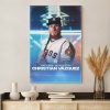 Christian Vázquez Welcome to Houston Poster Canvas