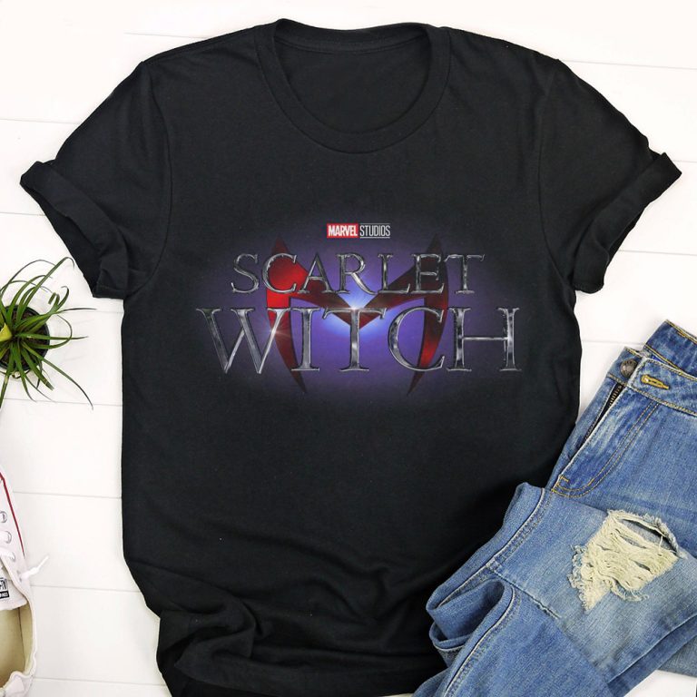 Scarlet Witch Marvel Studio's Official Logo Unisex T Shirt