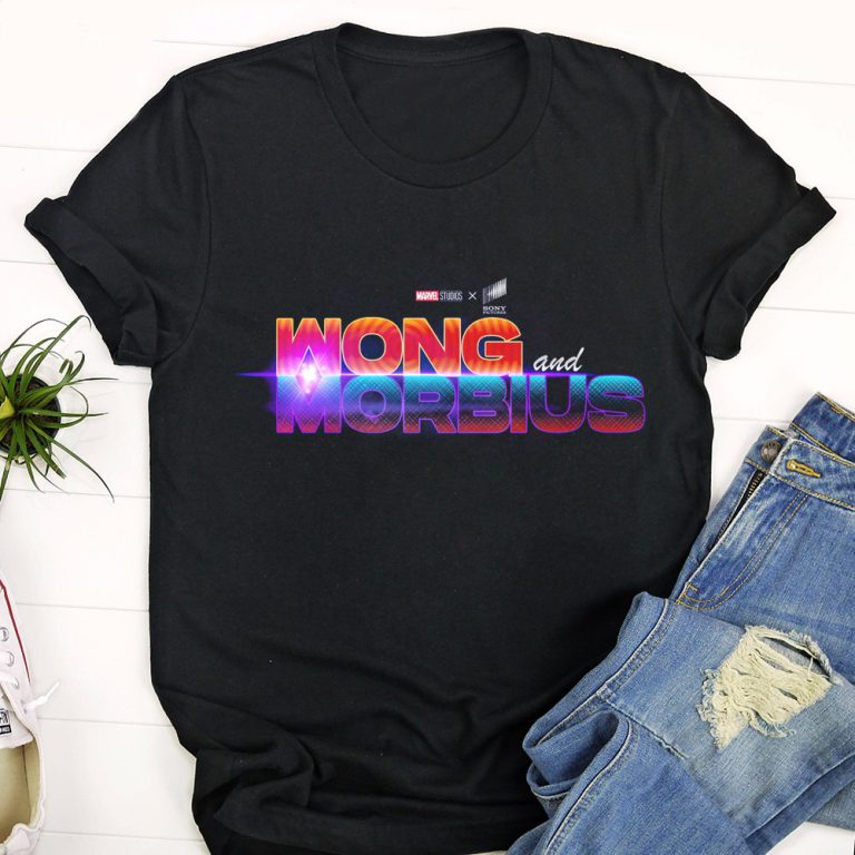 Wong and Morbius Marvel Studio's Logo Unisex T Shirt
