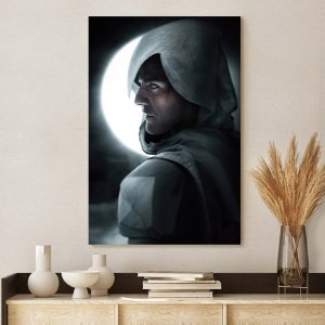Oscar Isaac as Moon Knight Canvas Poster